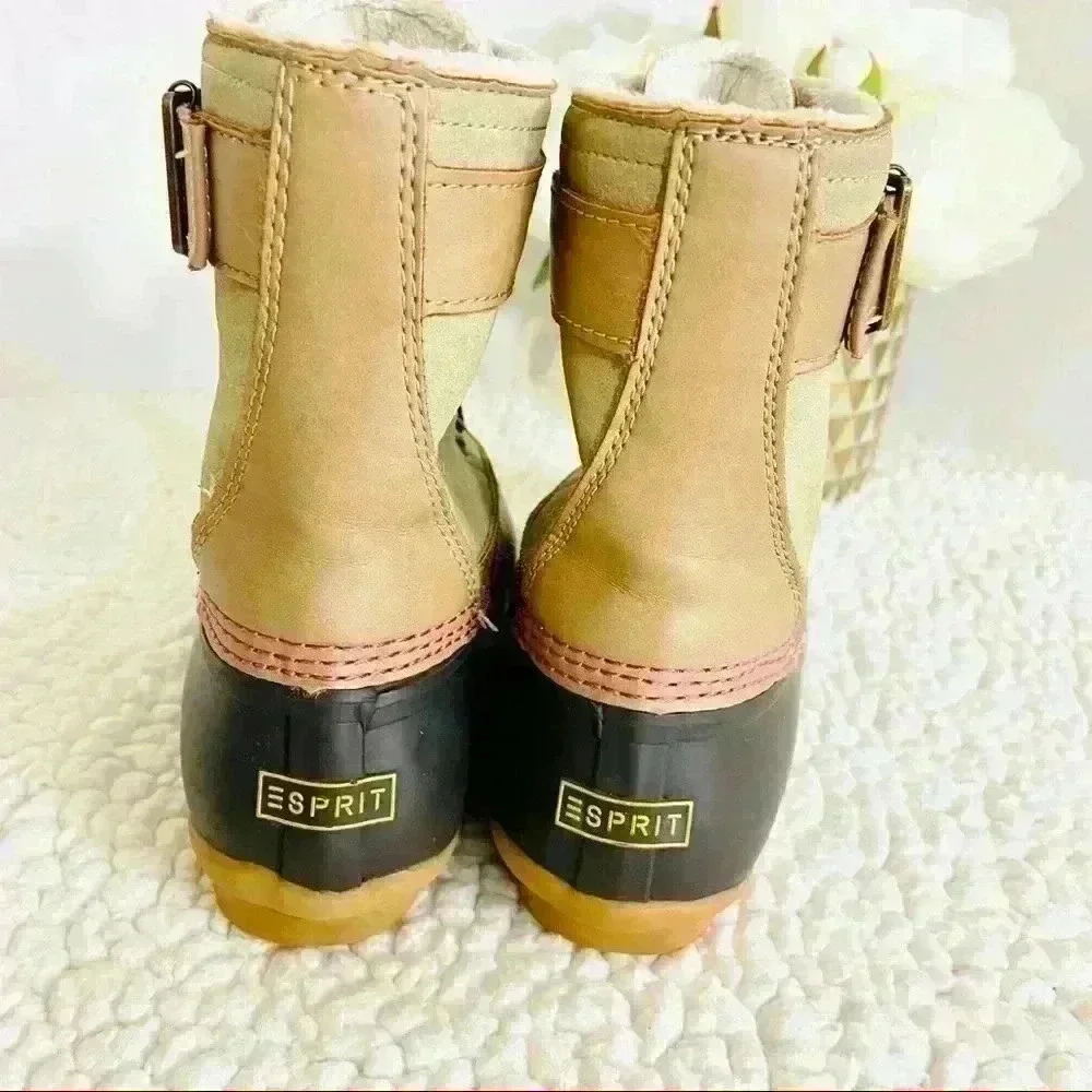 ESpirit Girls Rubber Rain Winter‎ Duck Boots Size 3M